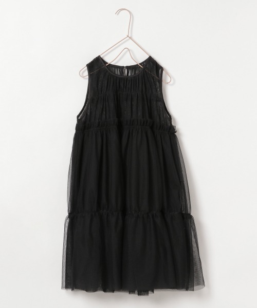 LOWRYS FARM(ローリーズファーム)の「チュールNSティアードワンピース 918899(ワンピース・キッズ・ブラック/ピンク・MEDIUM/LARGE/X-LARGE)」の16枚目の写真