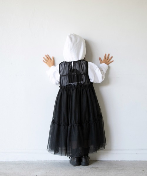 LOWRYS FARM(ローリーズファーム)の「チュールNSティアードワンピース 918899(ワンピース・キッズ・ブラック/ピンク・MEDIUM/LARGE/X-LARGE)」の15枚目の写真