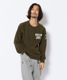 AVIREX | コットン クルーネックニット/COTTON NYLON CREW NECK KNIT(ニット/セーター)