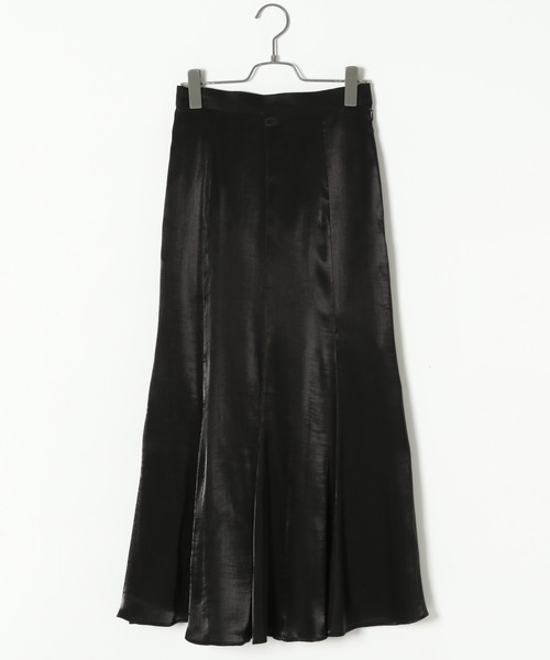 PAGEBOY（ページボーイ）の「シャイニーツイルマーメイドスカート（スカート・レディース・モカ/イエロー系その他/ブラック・FREE）」の10枚目の写真