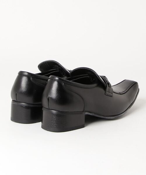 LASSU&FRISS(ラスアンドフリス)の「LASSU&FRISS スクエアトゥビットスワールシューズ(ドレスシューズ・メンズ・ブラック・39/42/43/48/40/41/45/46)」の6枚目の写真