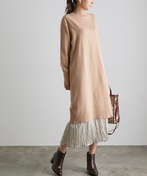 セール セットアイテム キャミワンピ ニットset ワンピース Salon Adam Et Rope サロン アダム エ ロペ のファッション通販 Zozotown