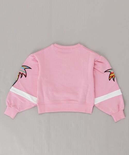 MSGM(エムエスジーエム)の「MSGM(エムエスジーエム)Kids & Junior カットソーTシャツスウェット(Tシャツ/カットソー・キッズ・ピンク・12Y/6Y/10Y/8Y/14Y)」の2枚目の写真