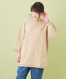 CUBE SUGAR（キューブシュガー）の「リブ見え チュニック（Tシャツ/カットソー）」