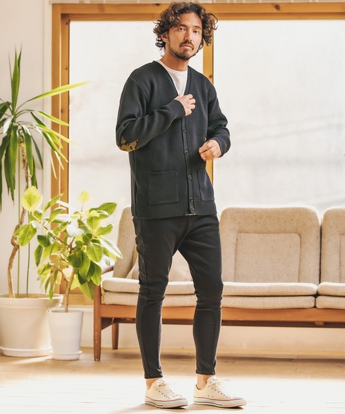 CAMBIO（カンビオ）の「mcg2788-柄星カーディガン（カーディガン