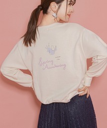 JILL STUART | 《JILLSTUART×moeko》バックプリントプルオーバー(Tシャツ/カットソー)