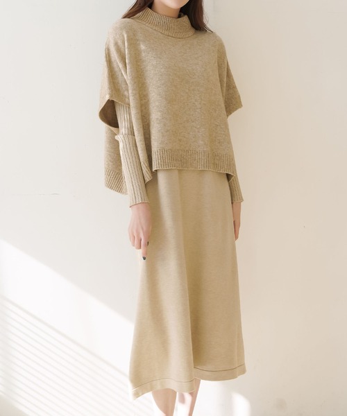 正規 ハイネックベスト ワンピース セットアップ Me Em Select ミームセレクト のファッション 最新作の好評 Arenatheatre Net