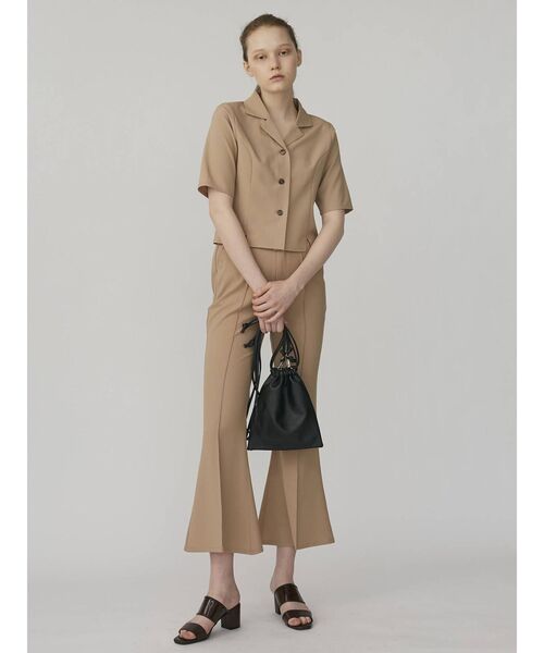 deres デレス　プルオーバーシャツ ブラウン　新品・未使用 deres デレス プルオーバーシャツ ブラウン 新品・未使用 18th