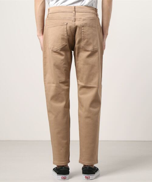 ARCADE（アーケード）の「ツイル&デニム ストレッチ素材 テーパード ワイドパンツ（チノパンツ・メンズ・ワンウォッシュ/ブラック/インディゴブルー/カーキ/ベージュ/チャコールグレー/ブルー・LL/M/L）」の21枚目の写真