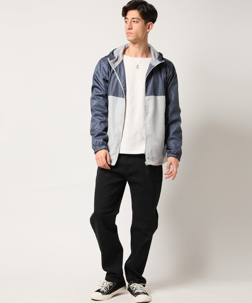 ARCADE（アーケード）の「ツイル&デニム ストレッチ素材 テーパード ワイドパンツ（チノパンツ・メンズ・ワンウォッシュ/ブラック/インディゴブルー/カーキ/ベージュ/チャコールグレー/ブルー・LL/M/L）」の14枚目の写真