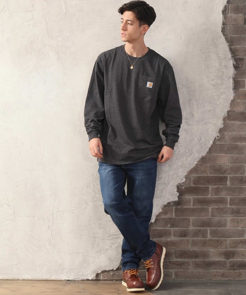 ARCADE（アーケード）の「ツイル&デニム ストレッチ素材 テーパード ワイドパンツ（チノパンツ・メンズ・ワンウォッシュ/ブラック/インディゴブルー/カーキ/ベージュ/チャコールグレー/ブルー・LL/M/L）」の17枚目の写真