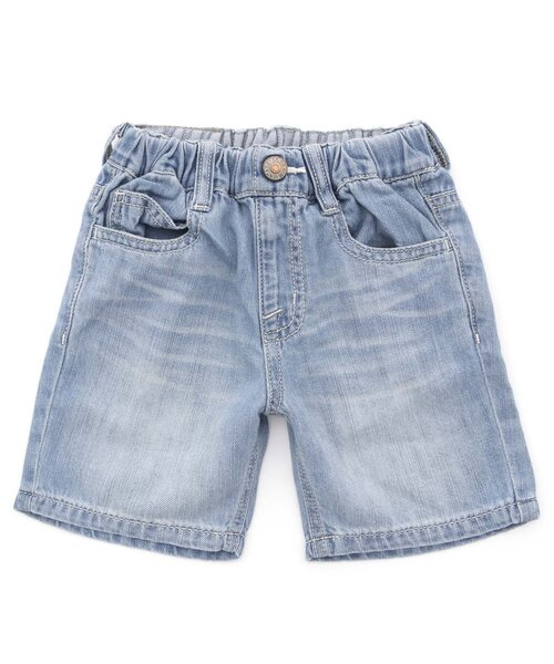 F.O.KIDS(エフオーキッズ)の「スタンダードデニムパンツ 5分丈(デニムパンツ・キッズ・ネイビー/サックスブルー/ブルー・90/100/110/120/130/95/140/80)」の3枚目の写真