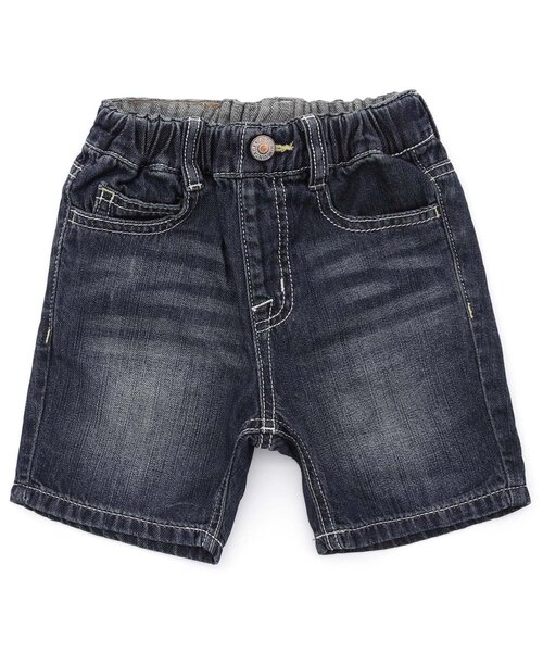 F.O.KIDS(エフオーキッズ)の「スタンダードデニムパンツ 5分丈(デニムパンツ・キッズ・ネイビー/サックスブルー/ブルー・90/100/110/120/130/95/140/80)」の1枚目の写真