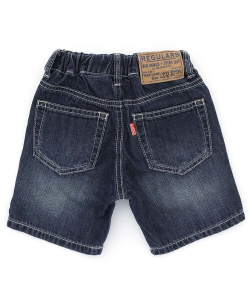 F.O.KIDS(エフオーキッズ)の「スタンダードデニムパンツ 5分丈(デニムパンツ・キッズ・ネイビー/サックスブルー/ブルー・90/100/110/120/130/95/140/80)」の9枚目の写真