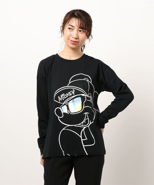 親子お揃い ディズニー キャラクターサングラスロンt 4916a Tシャツ カットソー Babydoll ベビードール のファッション通販 Zozotown