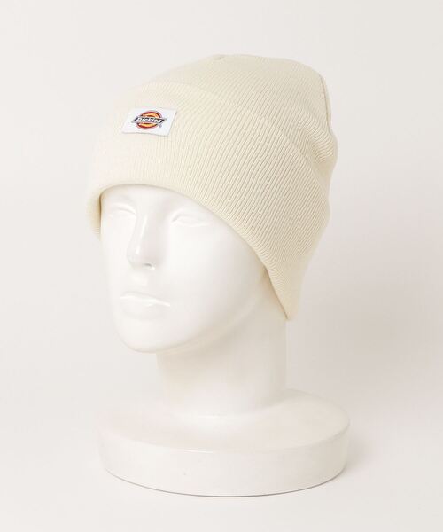 Dickies(ディッキーズ)の「Dickies/ディッキーズ ビーニー ダブル ニット パッチ 14020100(ニットキャップ/ビーニー・メンズ・ブラウン/ブラック/ホワイト/ダークグレー/パープル・FREE)」の7枚目の写真