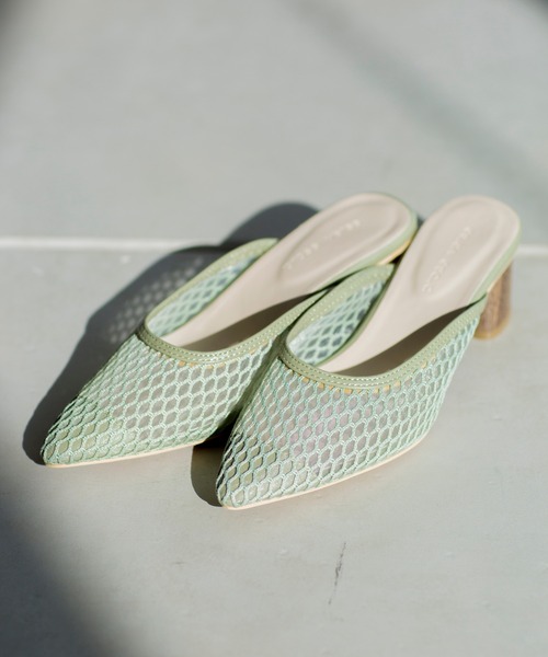 prose verse（プロズヴェール）の「メッシュミュール（パンプス・レディース・ブラック/ベージュ/オリーブ/キャメル・SMALL/MEDIUM/LARGE/LL）」の9枚目の写真