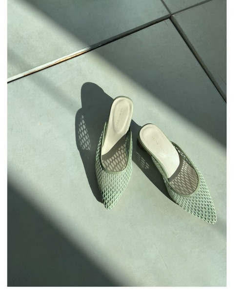 prose verse（プロズヴェール）の「メッシュミュール（パンプス・レディース・ブラック/ベージュ/オリーブ/キャメル・SMALL/MEDIUM/LARGE/LL）」の16枚目の写真