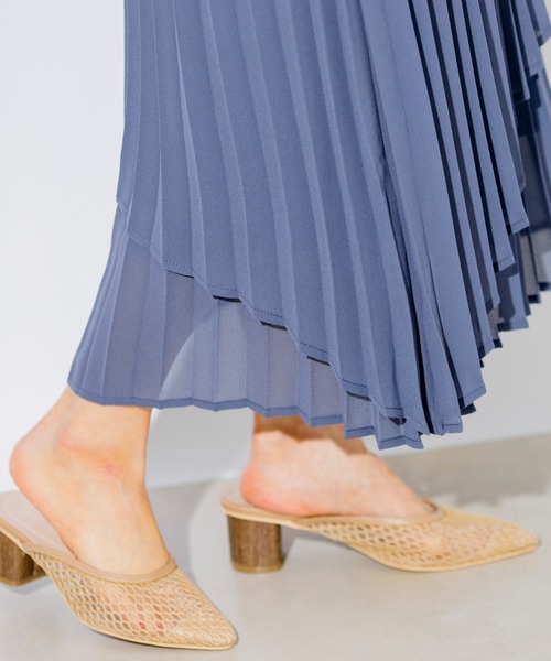 prose verse（プロズヴェール）の「メッシュミュール（パンプス・レディース・ブラック/ベージュ/オリーブ/キャメル・SMALL/MEDIUM/LARGE/LL）」の6枚目の写真