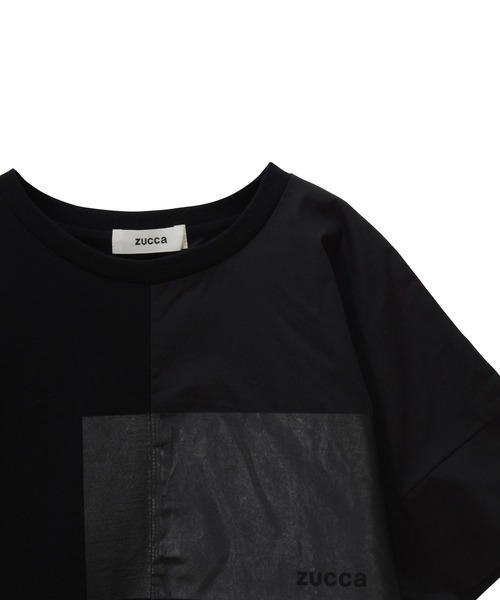 ZUCCa（ズッカ）の「スクエアロゴジャージィー/Tシャツ（Tシャツ 
