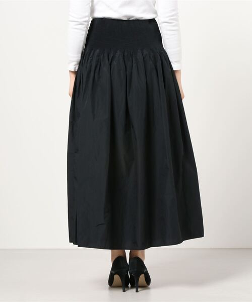NARACAMICIE（ナラカミーチェ）の「タフタ変形ギャザースカート（スカート・レディース・ブラック・MEDIUM）」の14枚目の写真