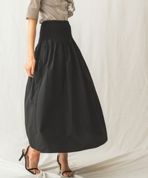 NARACAMICIE | タフタ変形ギャザースカート(スカート)