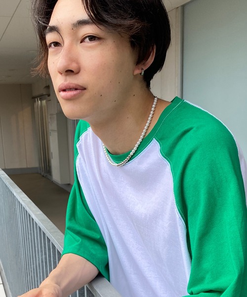 Figments（フィグメンツ）の「ボールチェーン&パールネックレス（ネックレス・レディース・シルバー・FREE）」の9枚目の写真