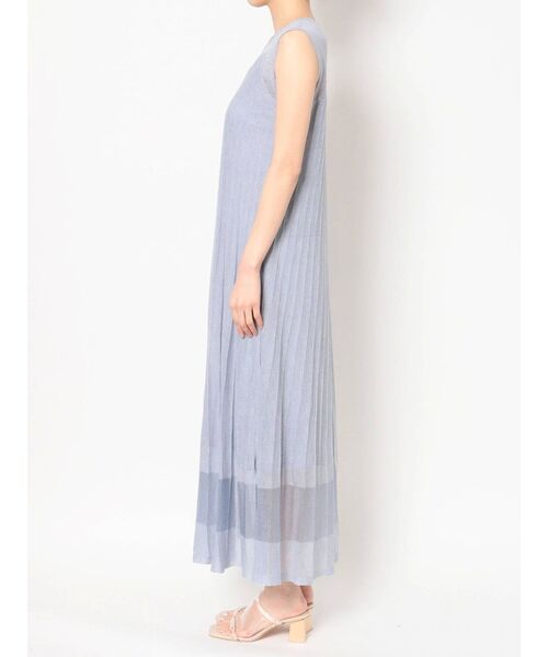 LAGUNAMOON（ラグナムーン）の「シアーカッティングニットワンピース（ワンピース・レディース・ブラック/ブルー/アイボリー・SMALL/MEDIUM）」の15枚目の写真