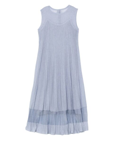 LAGUNAMOON（ラグナムーン）の「シアーカッティングニットワンピース（ワンピース・レディース・ブラック/ブルー/アイボリー・SMALL/MEDIUM）」の13枚目の写真