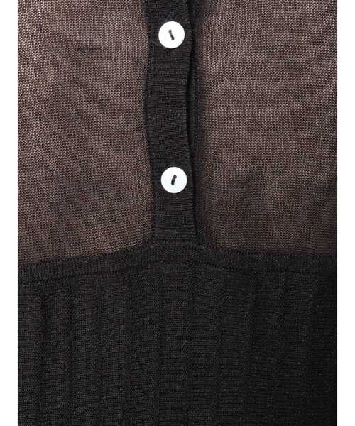 LAGUNAMOON（ラグナムーン）の「シアーカッティングニットワンピース（ワンピース・レディース・ブラック/ブルー/アイボリー・SMALL/MEDIUM）」の14枚目の写真