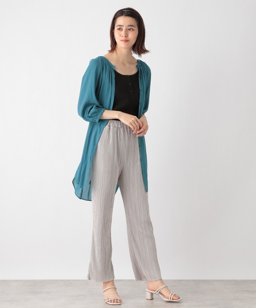 LEPSIM（レプシィム）の「ヨウリュウイージーパンツ　937857（その他パンツ・レディース・ブラック/ミント/グレイッシュベージュ/イエロー/ライトパープル/ブラウン・MEDIUM/LARGE）」の20枚目の写真