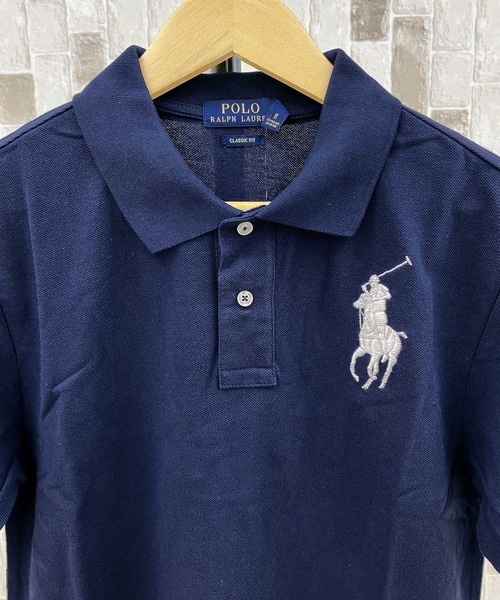 【トレンド】ラルフローレン ポロシャツ　ビッグポニー　ナンバリング　刺繍　M POLO RALPH LAUREN（ポロ ラルフ ローレン）の「ビッグポニー