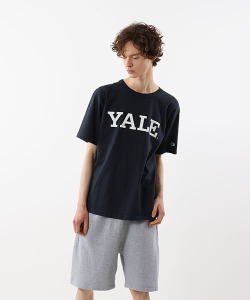 Champion(チャンピオン)の「【Champion/チャンピオン】メンズ MADE IN USA T1011(ティーテンイレブン) ショートスリーブTシャツ(Tシャツ/カットソー・メンズ・ホワイト/ホワイト×ネイビー/ネイビー/グレー・MEDIUM/LARGE/SMALL/X-LARGE)」の4枚目の写真