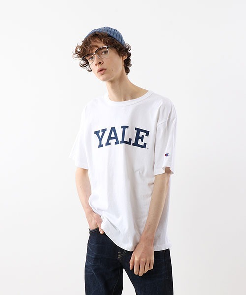 Champion(チャンピオン)の「【Champion/チャンピオン】メンズ MADE IN USA T1011(ティーテンイレブン) ショートスリーブTシャツ(Tシャツ/カットソー・メンズ・ホワイト/ホワイト×ネイビー/ネイビー/グレー・MEDIUM/LARGE/SMALL/X-LARGE)」の12枚目の写真