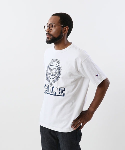 Champion(チャンピオン)の「【Champion/チャンピオン】メンズ MADE IN USA T1011(ティーテンイレブン) ショートスリーブTシャツ(Tシャツ/カットソー・メンズ・ホワイト/ホワイト×ネイビー/ネイビー/グレー・MEDIUM/LARGE/SMALL/X-LARGE)」の17枚目の写真