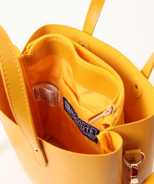 ROOTOTE（ルートート）の「ルートート/ミニ 合成皮革 ショルダー トートバッグ LT.スクエア.Light-tote-A（ショルダーバッグ・レディース・クリアブラウン/ブラック/マスタード/ホワイト/ライトパープル・FREE）」の20枚目の写真