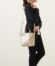 ROOTOTE | ルートート/ミニ 合成皮革 ショルダー トートバッグ LT.スクエア.Light-tote-A(ショルダーバッグ)