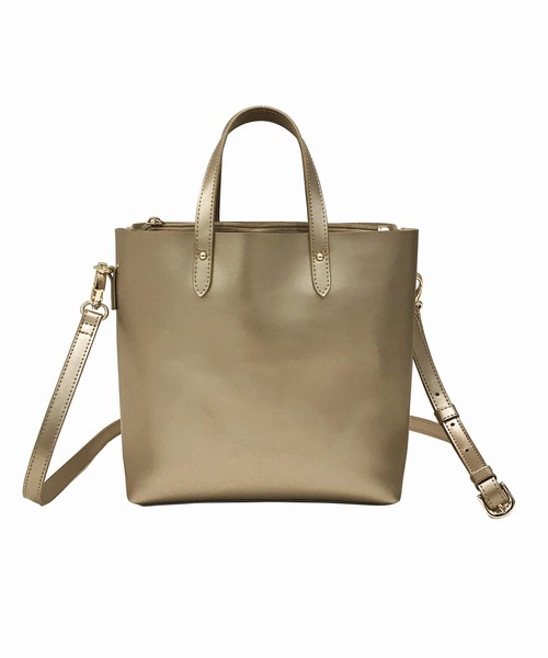 ROOTOTE（ルートート）の「ルートート/ミニ 合成皮革 ショルダー トートバッグ LT.スクエア.Light-tote-A（ショルダーバッグ・レディース・クリアブラウン/ブラック/マスタード/ホワイト/ライトパープル・FREE）」の21枚目の写真