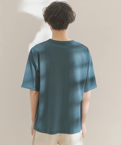 FORK&SPOON（フォークアンドスプーン）の「FORK&SPOON　強撚天竺ポケットTシャツ（Tシャツ/カットソー・メンズ・アイボリー/ブルー系その他/チャコールグレー・5/4）」の16枚目の写真