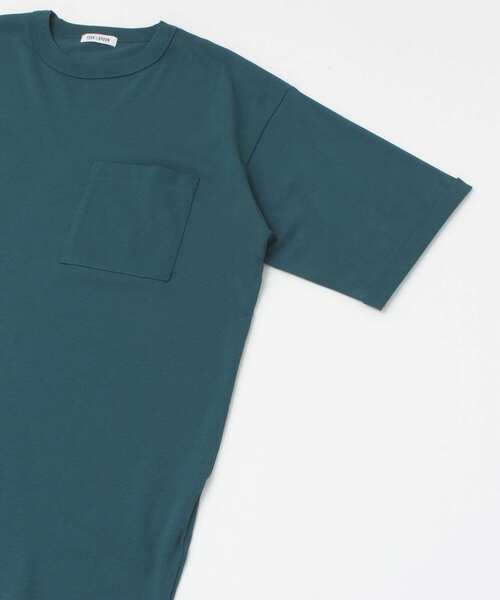 FORK&SPOON（フォークアンドスプーン）の「FORK&SPOON　強撚天竺ポケットTシャツ（Tシャツ/カットソー・メンズ・アイボリー/ブルー系その他/チャコールグレー・5/4）」の10枚目の写真