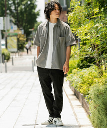 ITEMS URBANRESEARCH | ナイロンストレッチ タイプライター半袖シャツ(シャツ/ブラウス)