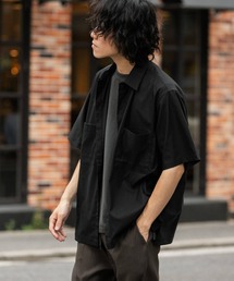 ITEMS URBANRESEARCH | ナイロンストレッチ タイプライター半袖シャツ(シャツ/ブラウス)