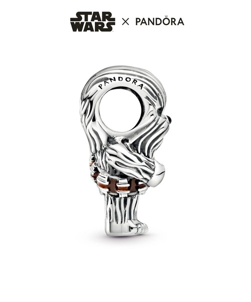 パンドラ シルバー スターウォーズ チャーム PANDORA（パンドラ）の「スター・ウォーズ シルバー3D ロゴ