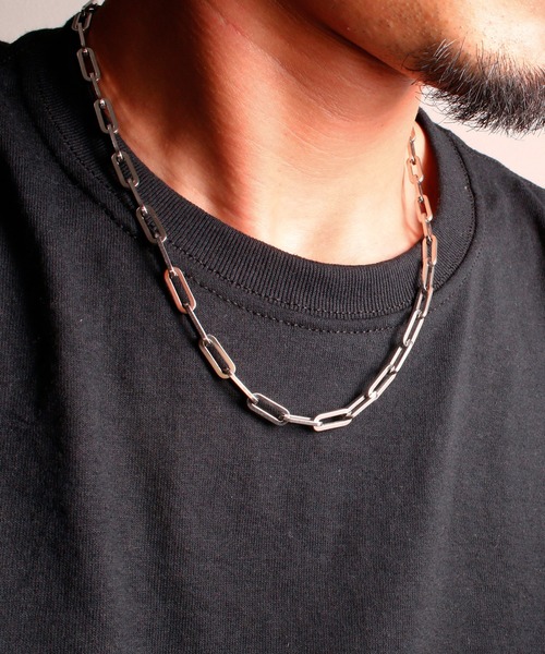 ANCHOR(アンカー)の「ネックレス レオン ワイド 50cm(ネックレス・メンズ・シルバー・FREE)」の1枚目の写真