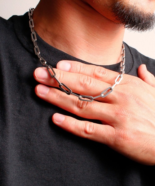 ANCHOR(アンカー)の「ネックレス レオン ワイド 50cm(ネックレス・メンズ・シルバー・FREE)」の3枚目の写真