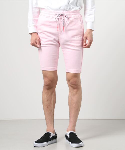 e JEANS（イージーンズ）の「e JEANS / イージーンズ/イージーショーツ（その他パンツ・メンズ・ホワイト/ピンク/イエロー・SMALL/MEDIUM/LARGE/X-LARGE）」の3枚目の写真