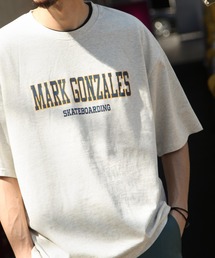Mark Gonzales | 【別注】【Mark Gonzales/マークゴンザレス】 カレッジロゴ半袖Tシャツ(Tシャツ/カットソー)