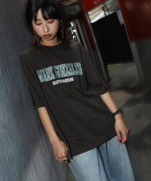 Mark Gonzales | 【別注】【Mark Gonzales/マークゴンザレス】 90'sカレッジロゴ風　半袖Tシャツ(Tシャツ/カットソー)