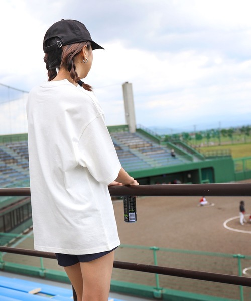 Mark Gonzales（マーク・ゴンザレス）の「【Mark Gonzales/マークゴンザレス】【別注】 90'sカレッジロゴ半袖Tシャツ（Tシャツ/カットソー・メンズ・グレイッシュベージュ/ブラック/ホワイト/オートミール/ネイビー・LARGE/X-LARGE/MEDIUM）」の17枚目の写真