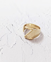 BROTHERHOOD（ブラザーフッド）の「【earyear】イニシャル ボリューム リング ゴールド（リング）」